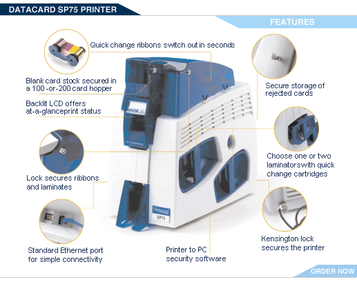 DATACARD SP75 PRINTER